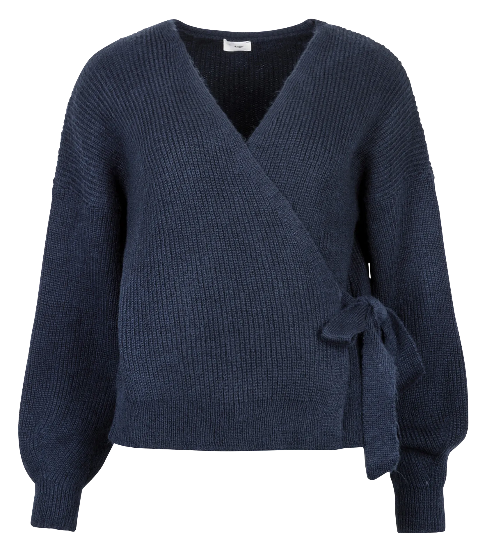  AN'GE   LENINONA - Cardigan scollo a V | Blu