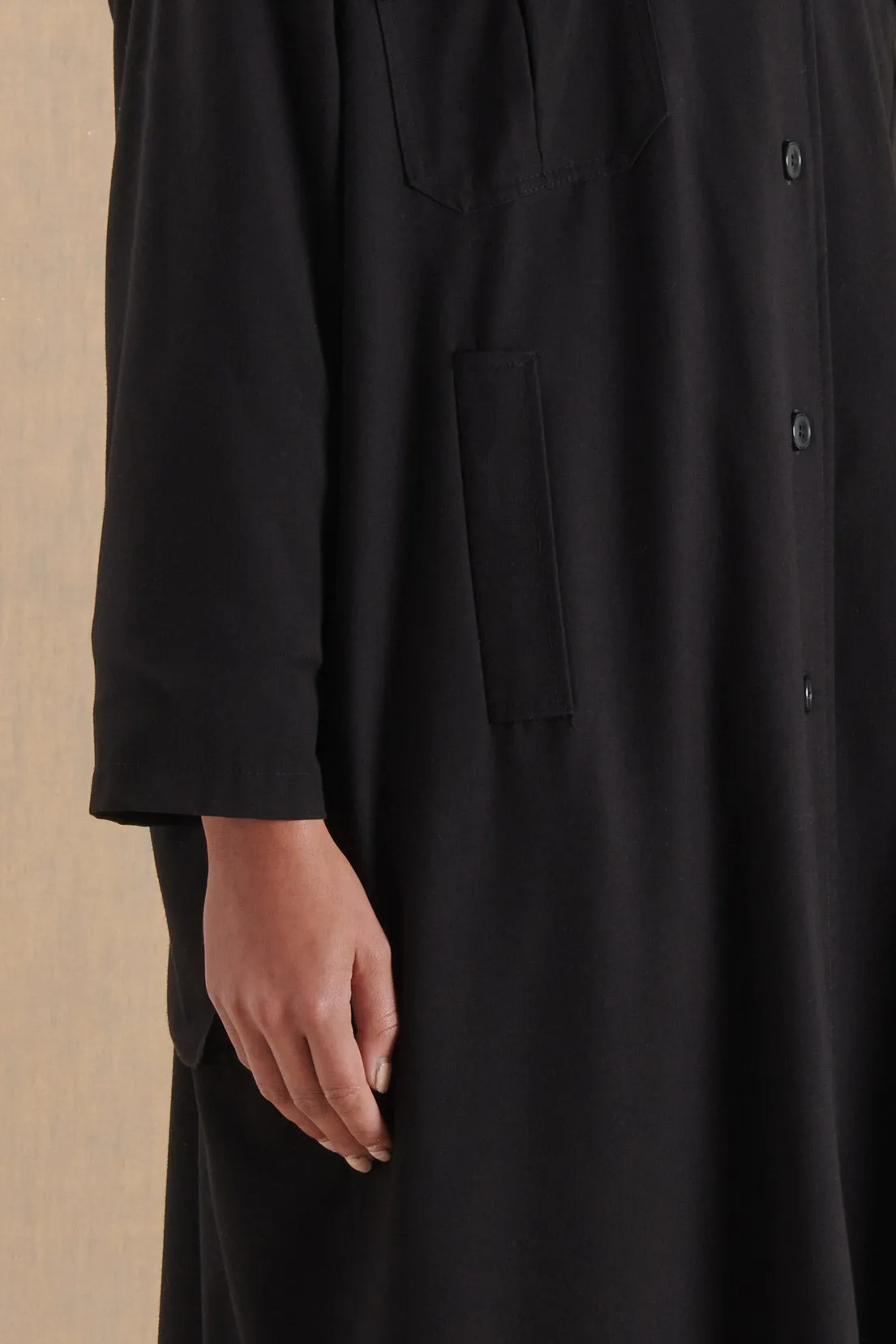 CAPOSPALLA KIMONO CON TASCHE