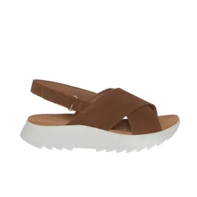 CLARKS 171950 DASHLITE WISH SANDALO INCROCIO CUOIO  