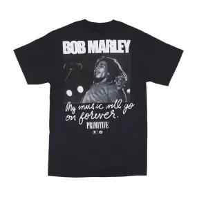 maglietta uomo forever tee x bob marley BLACK