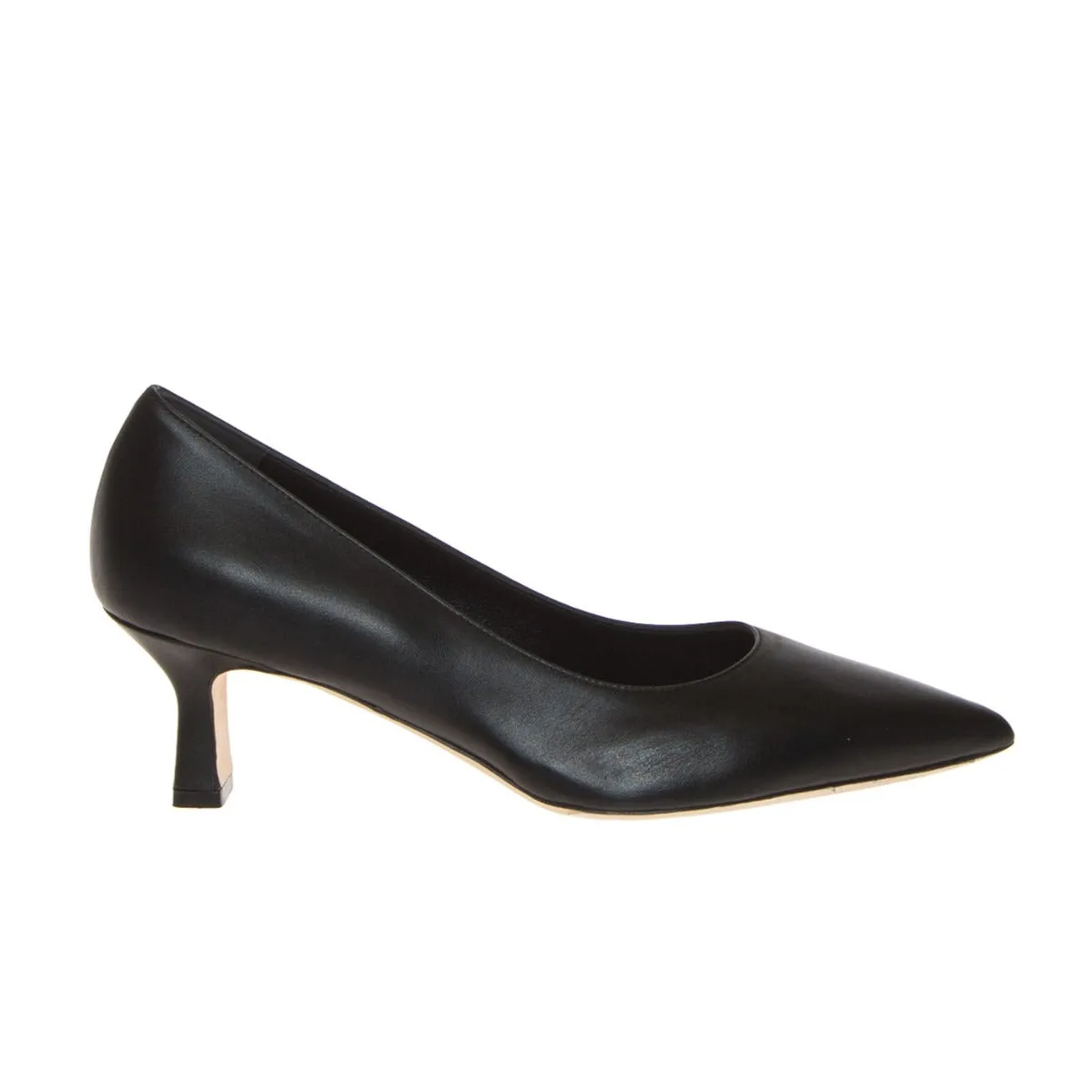 MALÙ 1155/P DECOLLETE DONNA PELLE NERO  