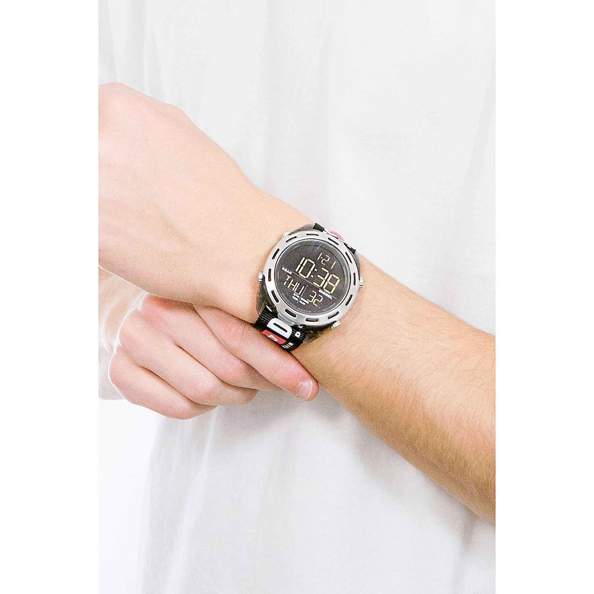 orologio digitale uomo Diesel Crusher - DZ1914