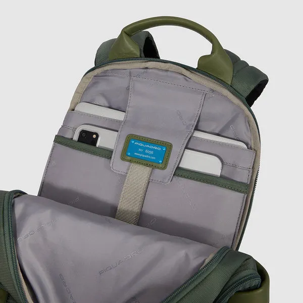 Zaino PIQUADRO con porta pc 14 pollici o porta iPad CA6313S131 verde